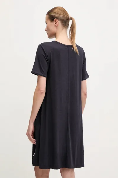 Jack Wolfskin TRAVEL DRESS Dámske cestovné šaty, tmavo sivá, veľkosť