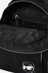 Batoh Karl Lagerfeld Ikon Nylon Outline Sm Bp Black