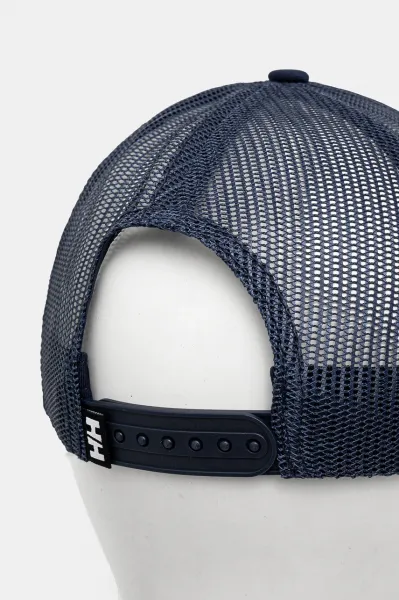 Šiltovka Helly Hansen tmavomodrá farba, s nášivkou, 67155
