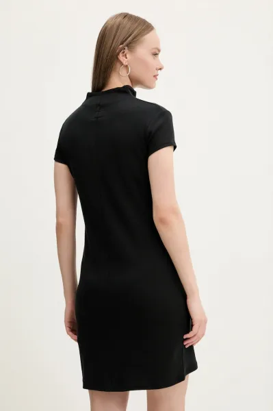 Converse STAR CHEVRON ZIP UP DRESS Dámske šaty, čierna, veľkosť