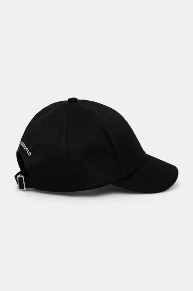 Šiltovka Karl Lagerfeld Ikon Pin Cap Black
