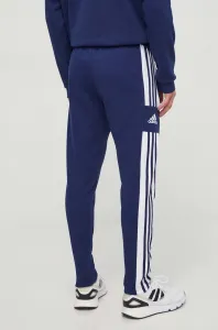 Nohavice adidas Performance GT6643 pánske, tmavomodrá farba, s nášivkou,  GT6643