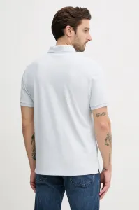 Bavlnené polo tričko Calvin Klein Jeans pánske, jednofarebné, LV040EM269