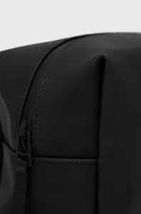 Kozmetická taška Rains 15580 Wash Bag Small 15580.01-Black, čierna farba