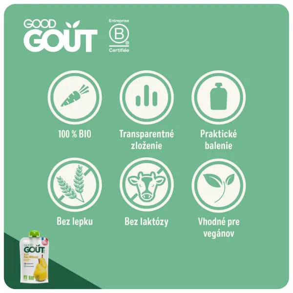 Good Gout BIO Hruška
