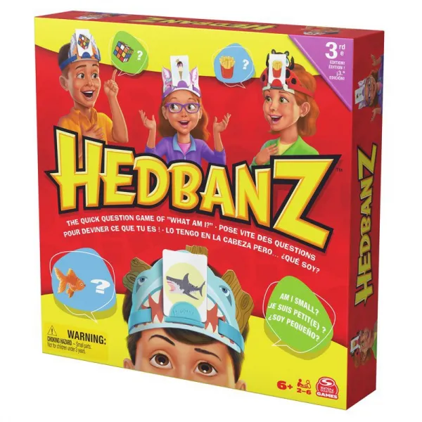 Spoločenská logická hra Hedbanz 2025 od Spin Master Games