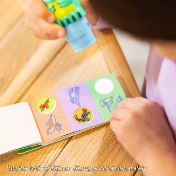 Melissa & Doug sticker wow náplne nálepiek dinosaury