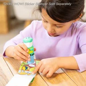 Melissa & Doug sticker wow náplne nálepiek dinosaury