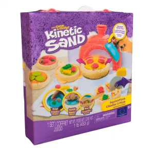 Kinetic Sand výroba pizze