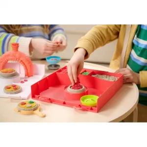 Kinetic Sand výroba pizze