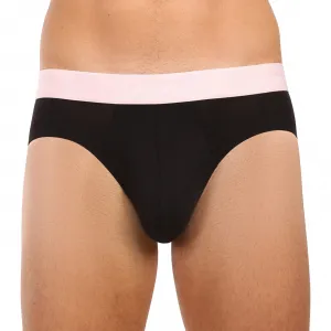 3PACK pánske slipy Calvin Klein čierné (NB4388-2VA) S