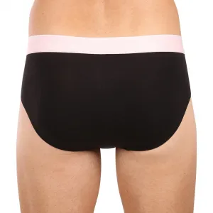 3PACK pánske slipy Calvin Klein čierné (NB4388-2VA) S