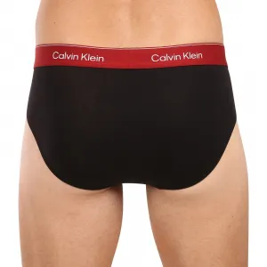 3PACK pánske slipy Calvin Klein čierné (NB4388-2VA) S