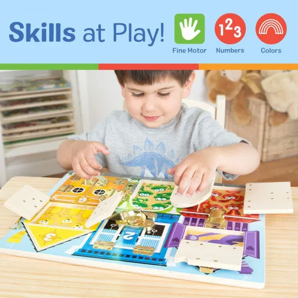 Melissa & Doug základné učenie farby a čísla