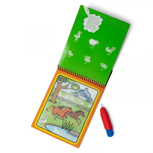 Melissa & Doug water wow kúzlenie vodou farma