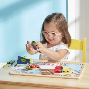 Melissa & Doug základné učenie obliekanie