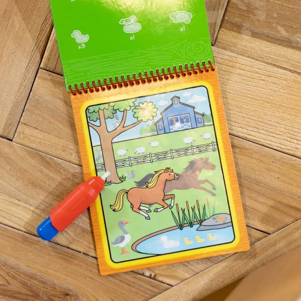 Melissa & Doug water wow kúzlenie vodou farma