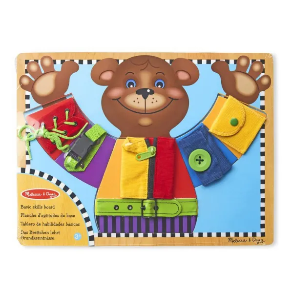 Melissa & Doug základné učenie obliekanie