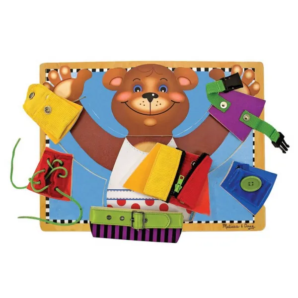 Melissa & Doug základné učenie obliekanie