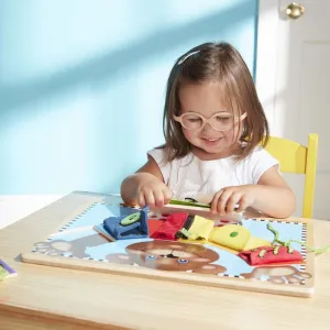 Melissa & Doug základné učenie obliekanie