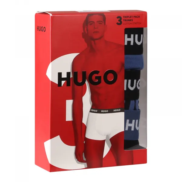 3PACK pánske boxerky BOSS viacfarebné (50532550 976) L, trenky