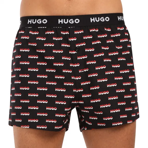 3PACK pánske trenky HUGO viacfarebné (50532565 967) S, trenírky