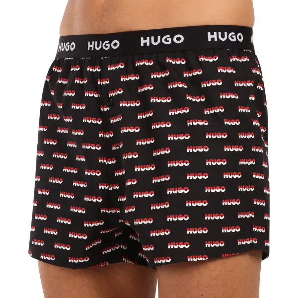 3PACK pánske trenky HUGO viacfarebné (50532565 967) S, trenírky