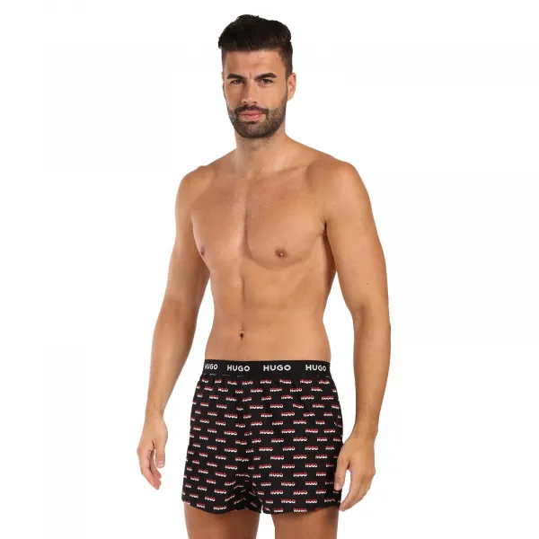 3PACK pánske trenky HUGO viacfarebné (50532565 967) S, trenírky