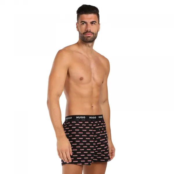 3PACK pánske trenky HUGO viacfarebné (50532565 967) S, trenírky