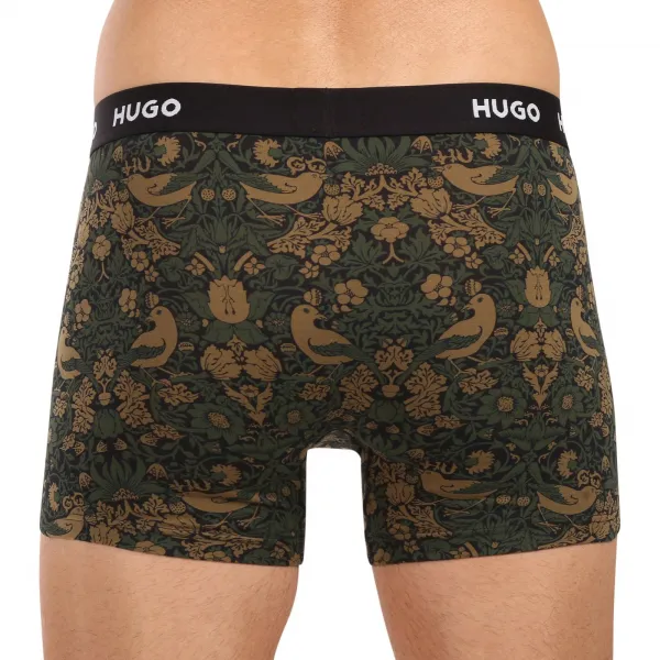 3PACK pánske boxerky HUGO viacfarebné (50532559 979) M, trenky