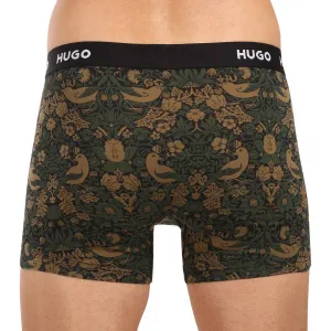 3PACK pánske boxerky HUGO viacfarebné (50532559 979) M, trenky