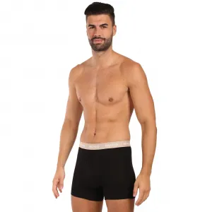 3PACK pánske boxerky HUGO čierné (50532613 987) M, trenky