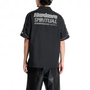 Pleasures Terror Button Up Shirt "Black (P25SU005-BLACK)