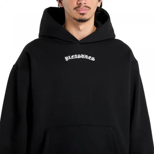 Pleasures Neural Hoodie "Black" (P25SU010-BLACK)