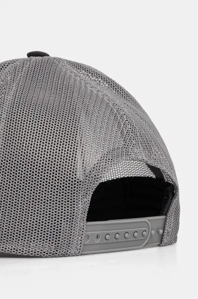 Šiltovka Jack Wolfskin Brand čierna farba, vzorovaná