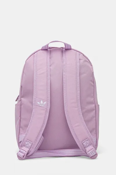 Ruksak adidas Originals Adicolor dámsky, fialová farba, veľký, s potlačou, JI9433