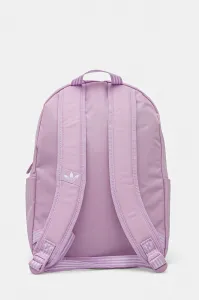 Ruksak adidas Originals Adicolor dámsky, fialová farba, veľký, s potlačou, JI9433
