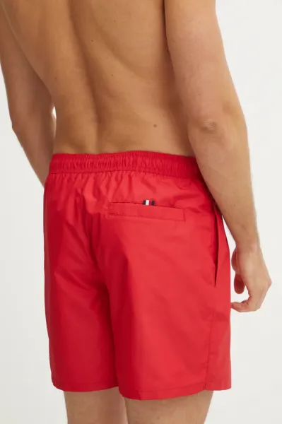 TOMMY HILFIGER RED MEN'S BOTTOM SWIMSUIT