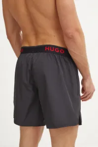 Pánske plavky HUGO čierne (50534495 001) L