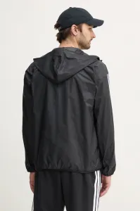 adidas ESSENTIALS 3-STRIPES RAIN.RDY  Dámska bunda, čierna, veľkosť