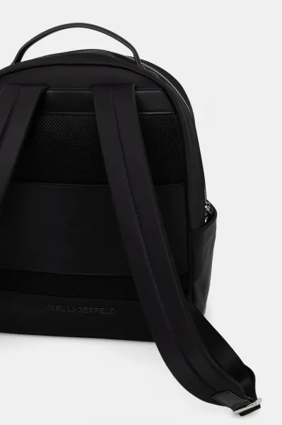 Batoh Karl Lagerfeld Ikon Nylon Backpack Black
