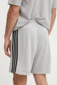 adidas ESSENTIALS 3-STRIPES SHORTS Pánske kaťasy, sivá, veľkosť