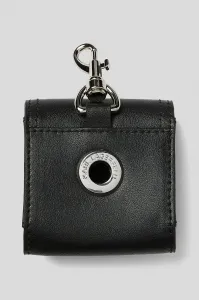 Vodítko Karl Lagerfeld K/Pet Ikon Leash+Bag Black