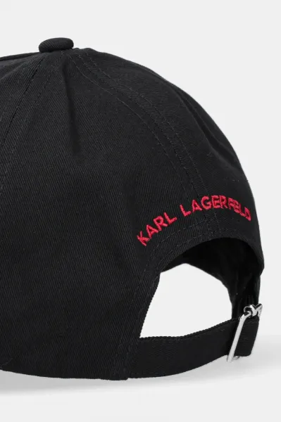 Šiltovka Karl Lagerfeld K/Hearts Cap Black