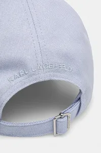 Šiltovka Karl Lagerfeld K/Signature Cap Kentucky Blue