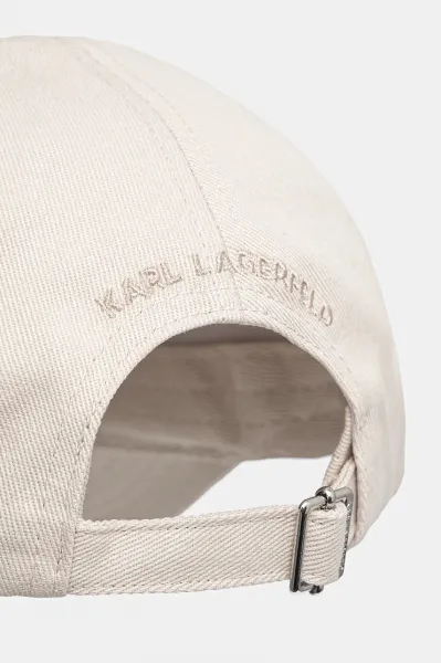 Šiltovka Karl Lagerfeld K/Signature Cap Cement