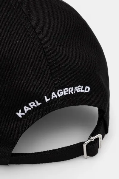 Šiltovka Karl Lagerfeld K/Signature Cap Black