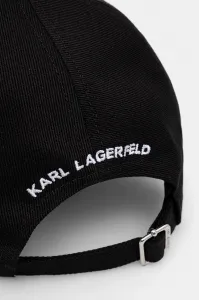 Šiltovka Karl Lagerfeld K/Signature Cap Black