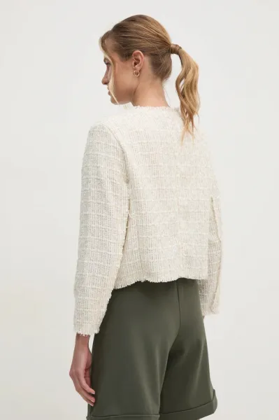 Sako Dkny Cropped Jacket Eggng Plaid