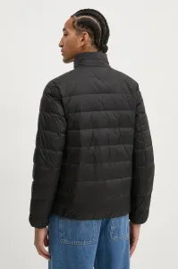 Páperová bunda Tommy Jeans pánska, čierna farba, prechodná, DM0DM20658